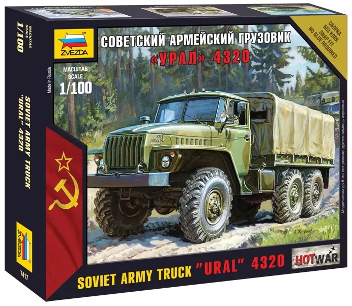 Zvezda - Soviet Army Truck 'Ural' 4320